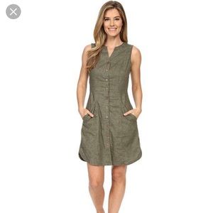 Prana Reanne dress- cargo green